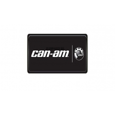 Номер с логотипом Can-Am  