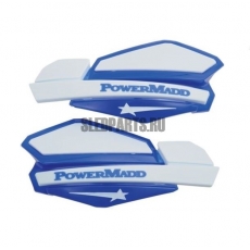 Ветровые дефлекторы руля PowerMadd blue/white