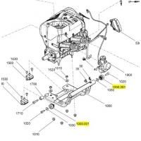 Опора / подушка двигателя EPI Ski-doo / Lynx (512059691)