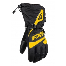 Перчатки  FXR Fuel black/yellow 